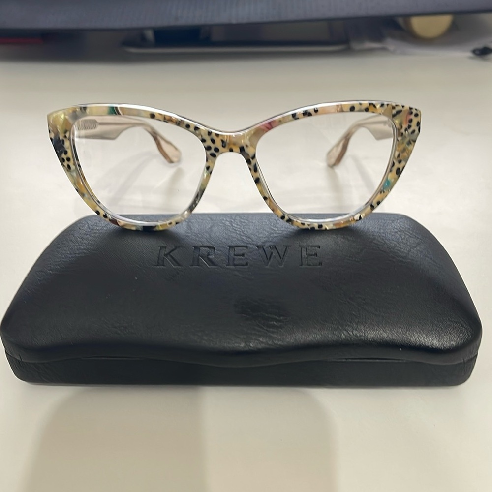 Brand new Krewe Helena - Poppy+Buff glasses. Case included. Never worn